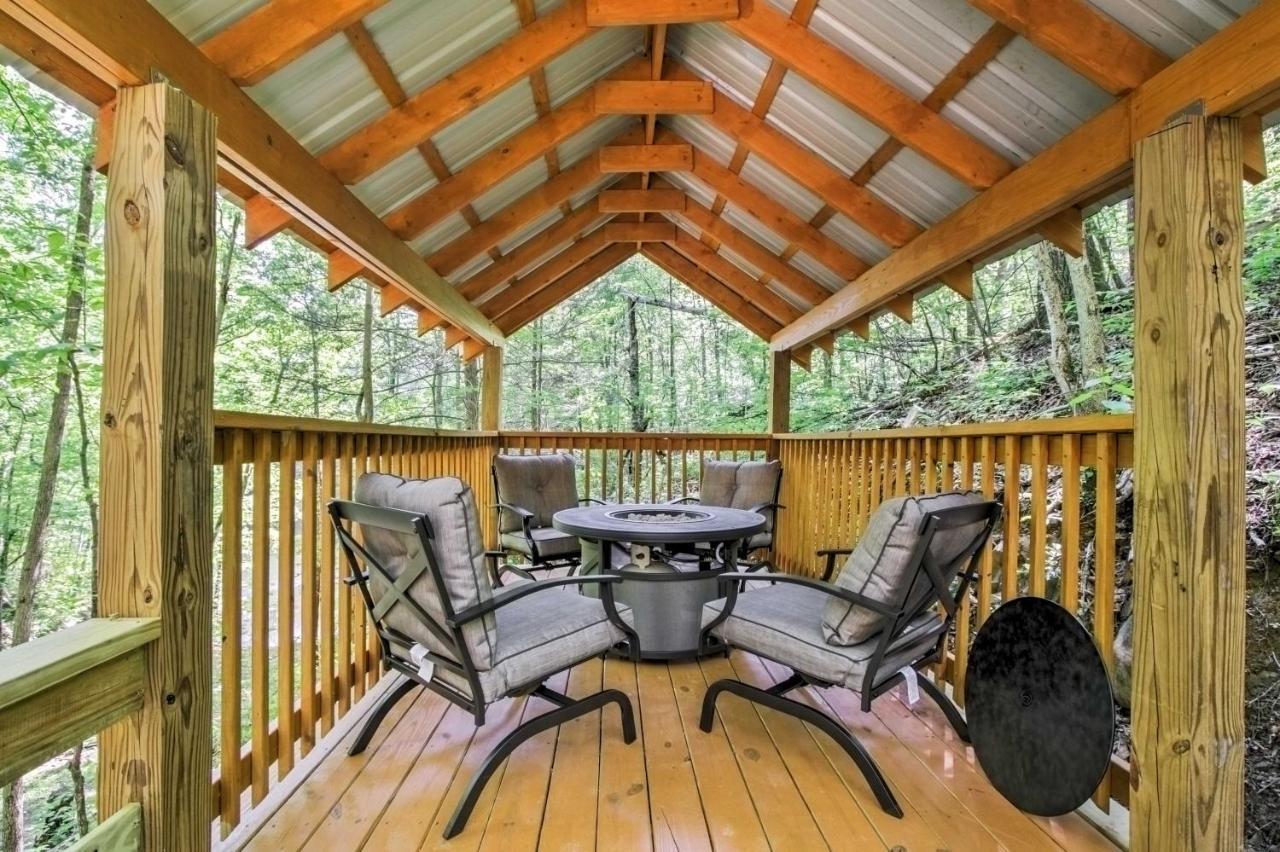Gatlinburg Cabin With Hot Tub 5 Mi To Downtown Exterior foto